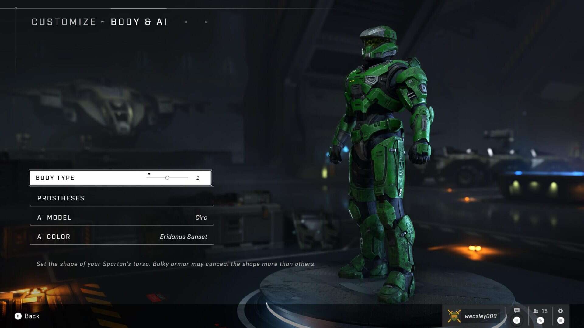 Halo infinite body types