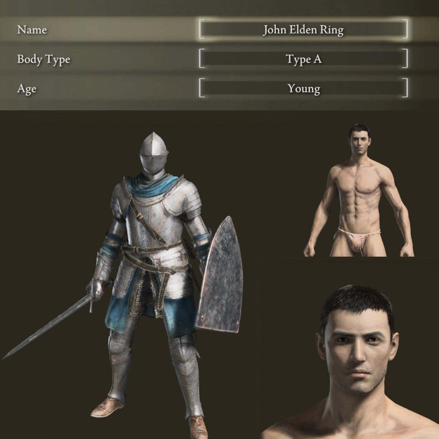Elden ring body types